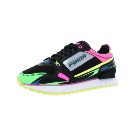 Puma Womens Mile Rider Sunny Gataway Wns Lifestyle Lace-Up Fashion Sneakers