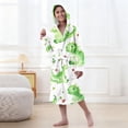 thumbnail image 1 of Ropa de cama Ropa infantil Albornoz grueso con capucha alargado Pijamas de terciopelo para niñas Camisón de poliéster para niñas, 1 of 7