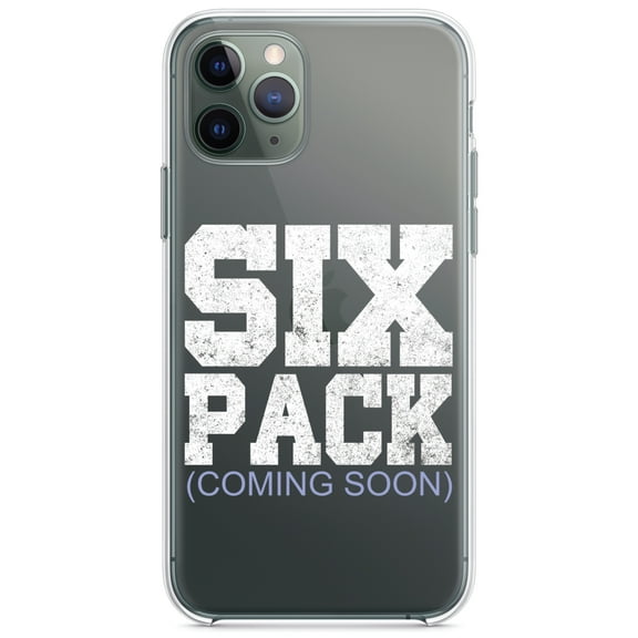 DistinctInk Clear Shockproof Hybrid Case for iPhone 13 PRO (6.1" Screen) - TPU Bumper Acrylic Back Tempered Glass Screen Protector - Six Pack (Coming Soon)