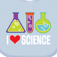 thumbnail image 4 of Inktastic I Love Science Chemistry Teacher Boys or Girls Baby Bib, 4 of 4