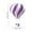 Purple, variant on Hot Air Balloon Decor 18 Inch, Hanging Paper Lantern for Party Decorations, Pre-Assembled with Metal Hook for Ceiling, Multicolor Decor for Birthday Wedding Christmas Classroom Mall Decor