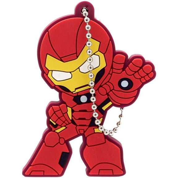 Marvel Gashapon Iron Man Keychain