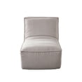 thumbnail image 3 of Diamond Sofa JONASACTN Jonas Armless Fabric Accent Chair, Tan, 3 of 6