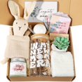 thumbnail image 1 of Cesta de regalo IaoVueby New Mom con cristal, Bunny Lovey y más, 1 of 7