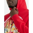 thumbnail image 4 of Bluey Men's Valentine's Day True Love Graphic Hoodie with Long Sleeves, Sizes S-3XL, 4 of 5