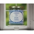 thumbnail image 3 of Fresh Linen Smoke & Odor Eliminator Salsa Jar Candle 12oz -Just Makes Scents Candles & Gifts, 3 of 5