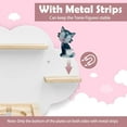 thumbnail image 5 of for TonieBox and Tonie Shelf Cloud,Tonies Storage for 12-20 Tonie Figures Characters Magnetic Wall Shelf for Tonies Toniebox, Charging Station (Pink), 5 of 7
