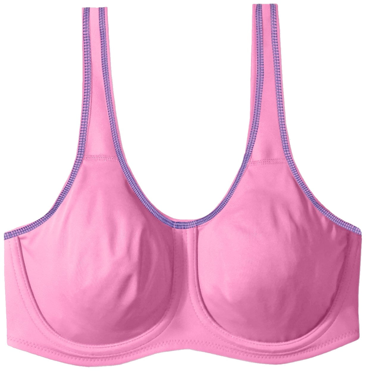 Wacoal Sports Bras Womens Sports Bra Purple 40DDD Seamed Underwired