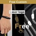 thumbnail image 2 of Hip Hop Rapper Curb 12mm Stainless Steel Miami Cuban Link Chain Cuban Necklace Luxury Jewelry For Men, 2 of 6
