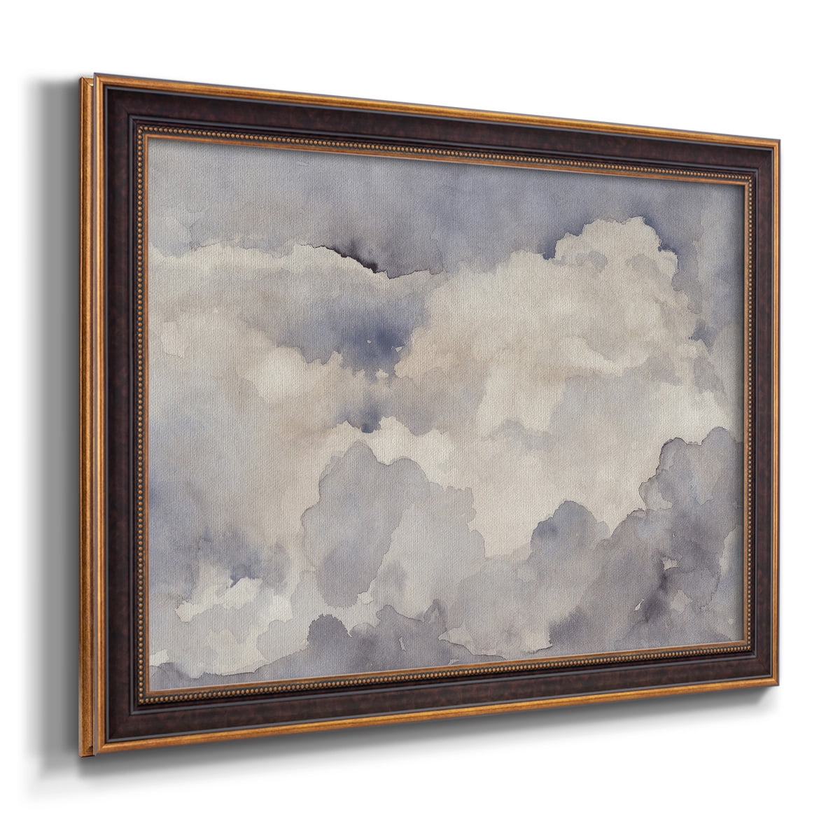 Clouds in Neutral I Premium Framed Canvas- Ready to Hang