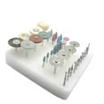 thumbnail image 5 of 35pcs/Set Dental HP Kit for Grinding or Polish Ceramic/Porcelain Applied to Laborary DIY Hobbies Diamond Burs Brush Dentist Tool, 5 of 5