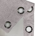 thumbnail image 4 of Ambesonne Grommet Curtain, , 50"x108", Pale Purpleblue White, 4 of 5
