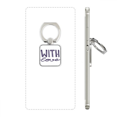 thumbnail image 1 of with love cute quote handwrite ph  stand holder square bracket universal support, 1 of 3