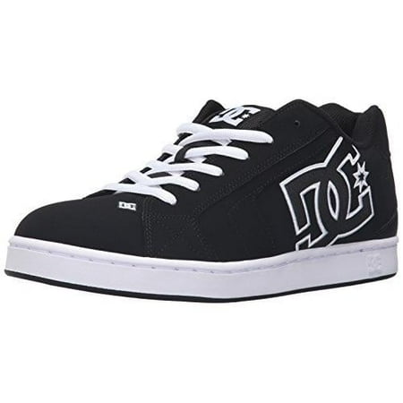 

DC Men s Net Lace-Up Shoe BLACK/BLACK/WHITE
