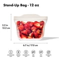 thumbnail image 2 of OXO Good Grips Bolsa reutilizable de silicona – Snack Stand-Up (12 onzas) – Avena, 2 of 9