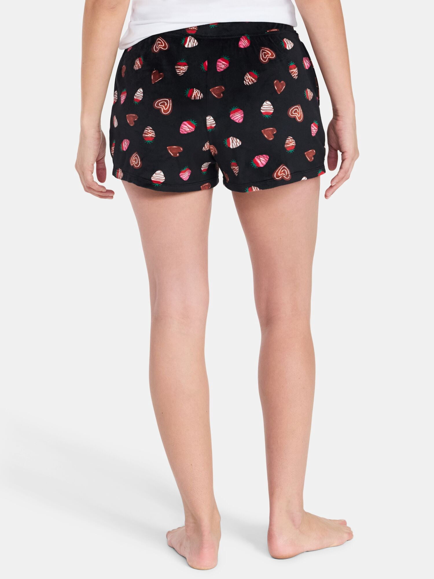Valentine's Day Women's Sleep Shorts from Way to Celebrate, 2-Pack, Sizes XS-3X
