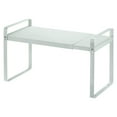 thumbnail image 1 of Unique Bargains Expandable Cabinet Shelf Organizers, Kitchen Counter Shelves, Stackable Counter Storage Shelf for Bathroom Pantry, Green, 1 of 6