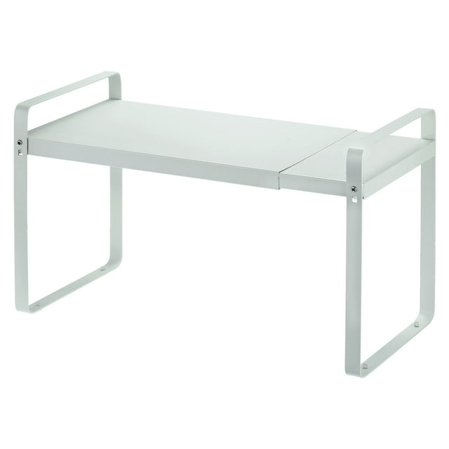 Unique Bargains Expandable Cabinet Shelf Organizers, Kitchen Counter Shelves, Stackable Counter Storage Shelf for Bathroom Pantry, Green