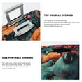 thumbnail image 5 of Haiem Colorful Flower Dog A Luggage Cover Printed Suitcase Covers for Luggage Elastic Washable Suitcase Protector Fits 18-32 Inch Luggage-Large, 5 of 9