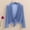*Blue^, variant on Women's Sheer Open Front Cardigan,Lightweight Stretchy Sun Protection Cover Up,Casual Sheer Blouse Jacket Black,Womens Plus XXXXL