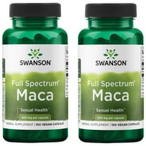 Swanson Maca 500 Milligrams 100 Capsules (2 Pack)