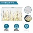 thumbnail image 6 of Sage Green Polka Dots Placemats Set of 6, Yellow Watercolor Abstract Art Placemats for Dining Table, Place Mats for Kitchen Tabletop, Waterproof Wipeable Dining Table Mats Set, 6 of 9