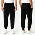 thumbnail image 3 of LIBRCLO Mens Sweatpants with Pockets Elastic Waist Athletic Jogger Pants Casual Outdoor Running Workout Sweatpants Men, Size XL, 3 of 6