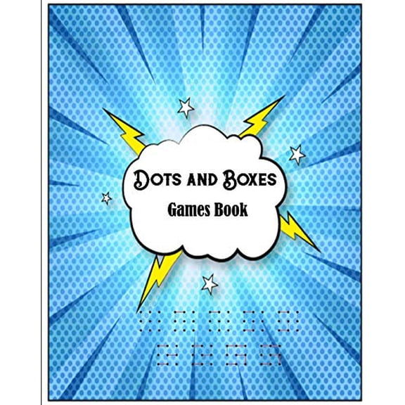 Dots and Boxes Games Book: Puzzles & Games - Travel Games and Activity Book (Paperback)