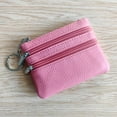 thumbnail image 1 of First layer cowhide coin purse multi-function card bag short wallet small handbag key bag Palm small wallet, 1 of 6
