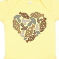 thumbnail image 4 of Inktastic Mushrooms and Morels in a Heart Shape Boys or Girls Baby Bodysuit, 4 of 5