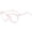 Pink, variant on MUXiin Gaming Glasses Computer Anti-Fatigue Blue Light Blocking Filter Eyeglasses Pink