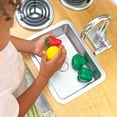 thumbnail image 5 of KidKraft Uptown Wooden Play Kitchen for Kids, White, 5 of 7