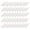 white window, variant on Paper Pencil Pen Holder Bag Pencil Box Boxes Gift Packaging Set of 50pcs