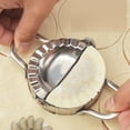 thumbnail image 2 of 5x Dumpling prensa pastel de carne pastelería herramienta raviolis acero inoxidable 5 piezas, 2 of 9