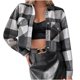 thumbnail image 2 of Pntutb Mujer Moda Casual Bolsillos cómodos Manga larga tops Chaqueta Outwear Pntutb Pntutb-5545, 2 of 6