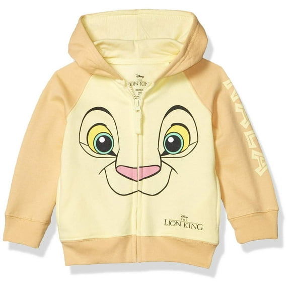 Disney Girls' Toddler Hoodie, Minnie Mouse, Nala and Bo Peep