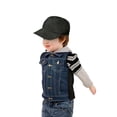 thumbnail image 3 of ZooVaa Childrens Weighted Denim Hat for Boys & Girls - Baseball Cap - Black, 3 of 8