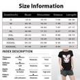 thumbnail image 5 of NAMTYQX Shirts for Women Soft Plus Size Graphic Stretchy Print Round Neck Baggy Short Sleeve Trendy Women's Blouses Army Green Size XL, 5 of 5