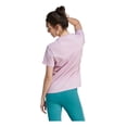 thumbnail image 2 of Playera adidas Mujer Dama Floral Graphic Violeta Casual rosa XS, 2 of 6