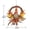 A, variant on House Of Leaves Festival Wreath Rattan Maple Leaf Faceless Doll Old Man Doll Christmas Decorations Indoor Christmas Decorations Christmas Garland Christmas Decorations Clearance
