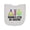 AC-Heather Grey, variant on Inktastic Science Mommys Little Lab Assistant Newborn Bib