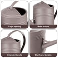 thumbnail image 5 of IBASETOY Grey Plastic Watering Can with Long Spout for Home Use Durable Easy Grip Design 1.5L, 5 of 6