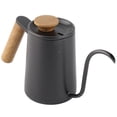 thumbnail image 2 of 600ml Stainless Steel Drip Coffee Maker with Long Spout and Handle (Black), 2 of 4