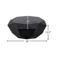 thumbnail image 3 of Meridian Furniture Gemma Matte Black Coffee Table, 3 of 12