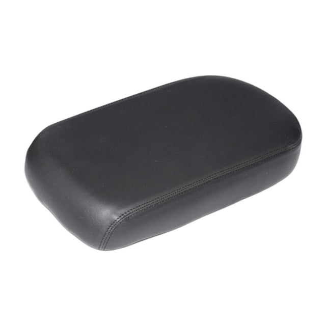 Cojín de asiento trasero de bicicleta de bicicleta de bicicleta resistente Cinturón de hebilla cómodo, la mayoría de PU, reemplazo Negro