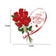 thumbnail image 3 of Calcomanía adhesiva con diseño de San Valentín para sala de estar, aniversario, fiesta, decoración del hogar, calcomanías extraíbles para pared, calcomanías extraíbles para pared,, 3 of 8