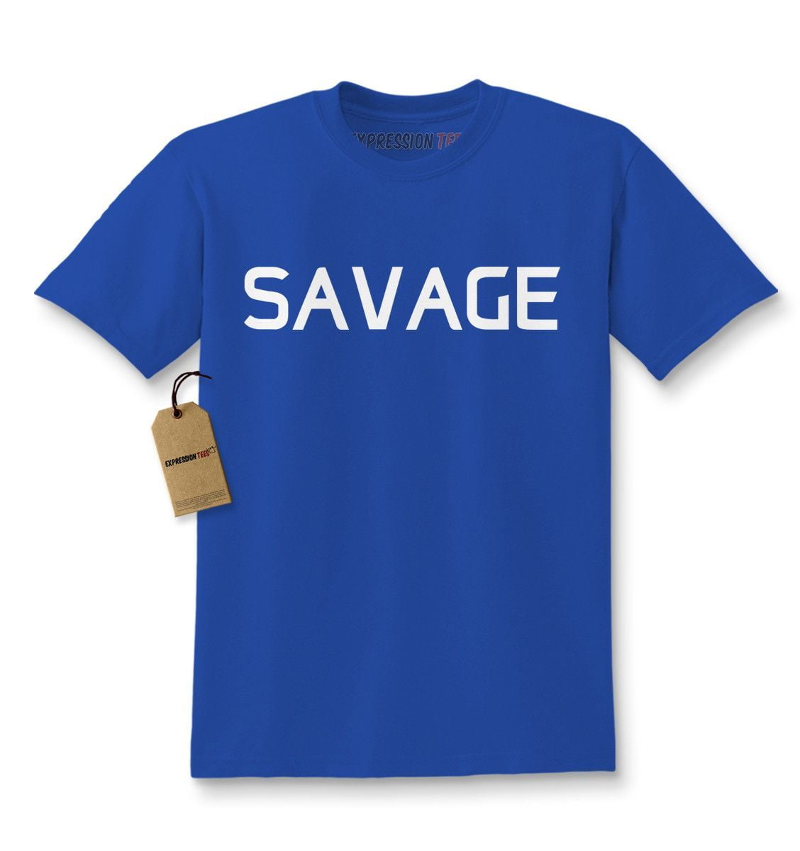 Expression Tees Savage Kids T Shirt Walmart Com Walmart Com