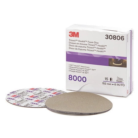 UPC: 0051131308060 | 3M 30806 Polishing Pad Foam 6  Size PK15