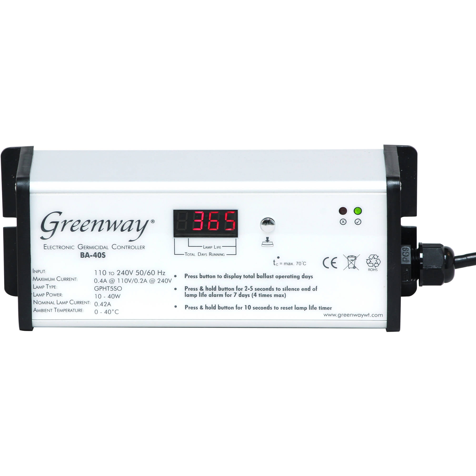 Vitapur BA-40S Standard Output Ballast