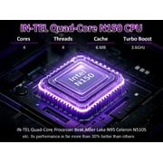 Laptop Computer, Intel N150 Quad-Core Processor,32GB RAM 1TB SSD, 15.6 FHD IPS Display, Backlit Keyboard,Win11 Pro